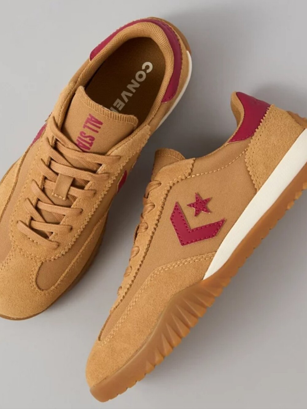 Converse Run Star Trainer Shoe- Cognac